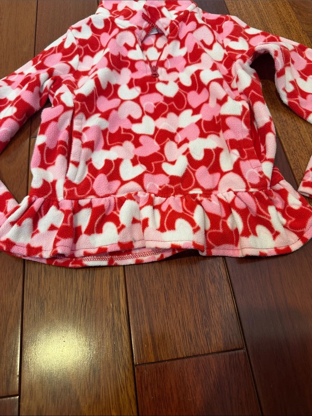 Girls fleece sweatshirt